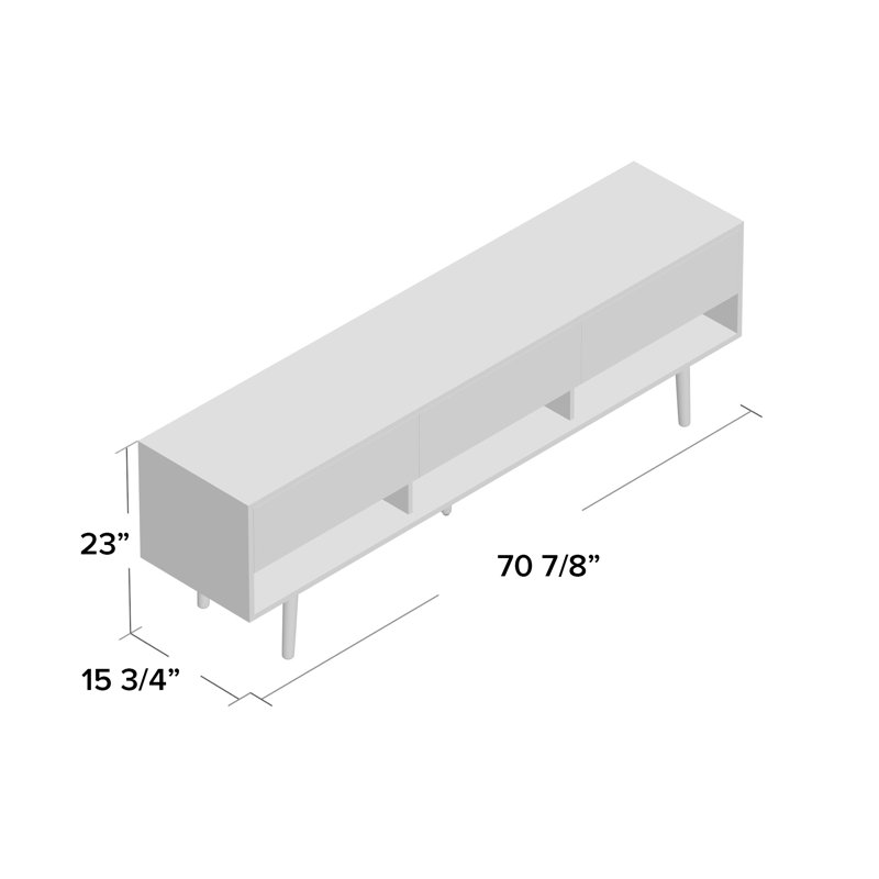 Mercury Row® Shreffler TV Stand for TVs up to 78" & Reviews Wayfair